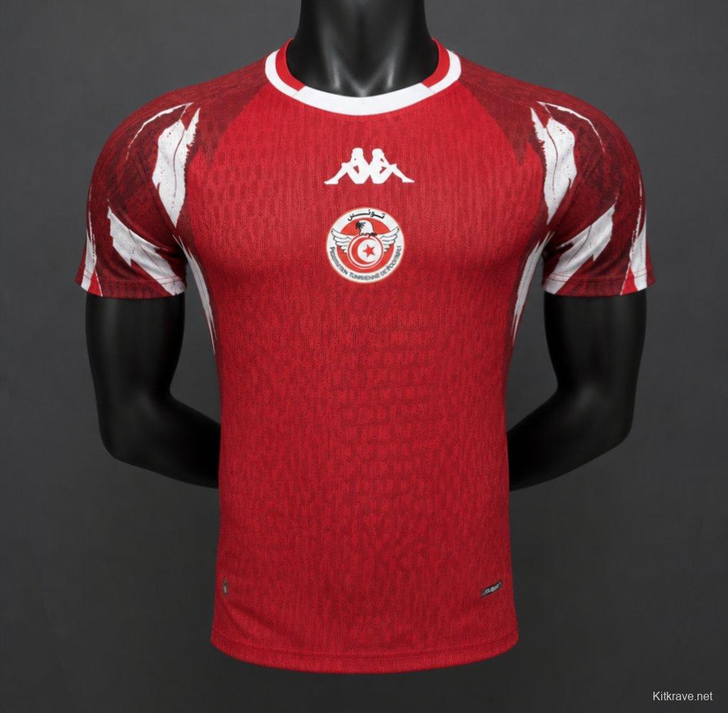 Player Version 2026 Tunisia Home Jersey