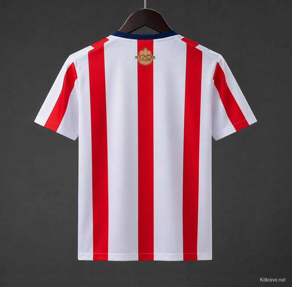 Chivas Guadalajara De Guadalajara 120 Aniversario Jersey