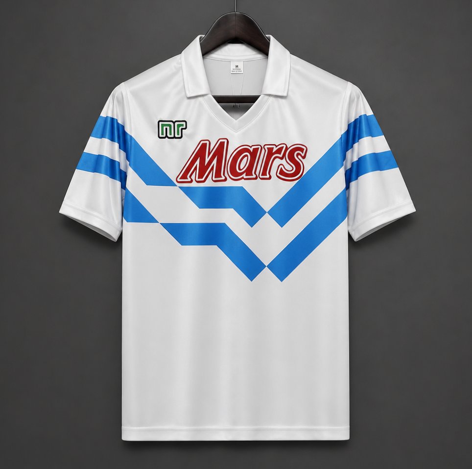 Retro Napoli 88/89 away Soccer Jersey