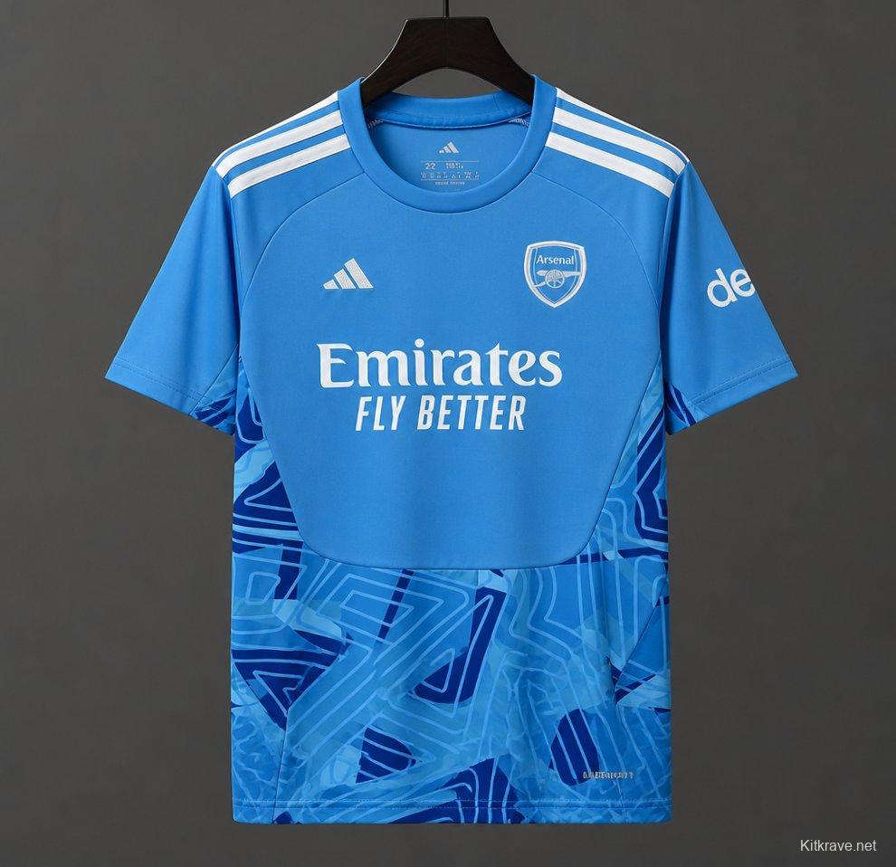 26/27 Arsenal Away Blue Goalkeeper Jersey