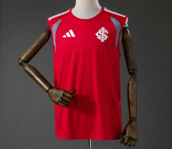 26/27 SC Internacional Vest Training Jersey - Red