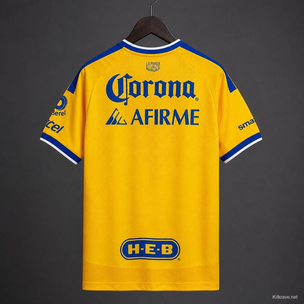 26/27 Tigres UANL Home  Jersey