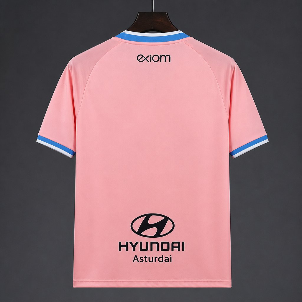26/27 Real Oviedo Away Pink Jersey
