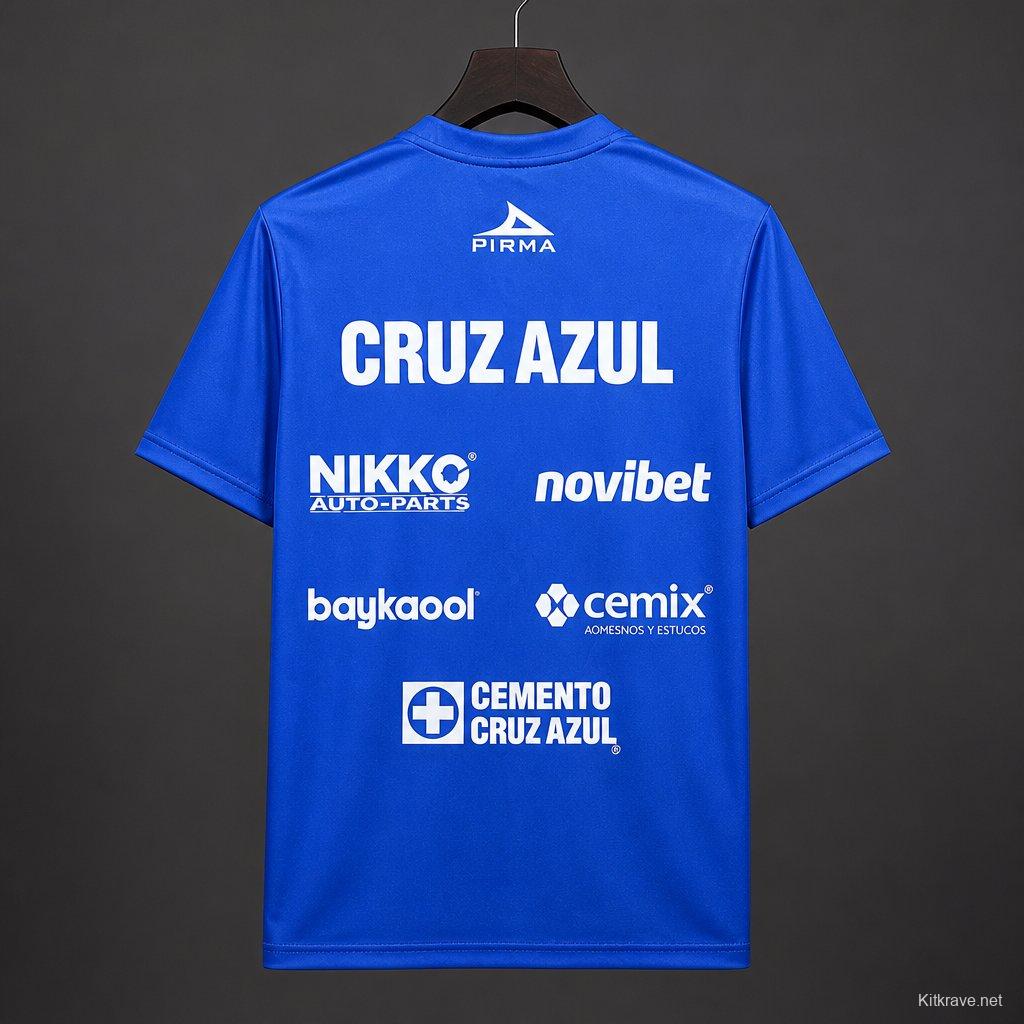 26/27 Cruz Azul Champions Blue Jersey