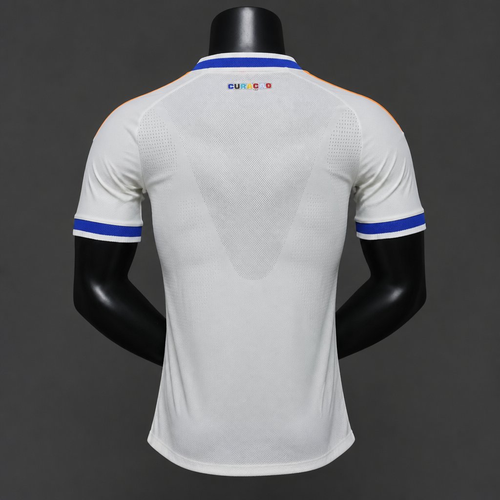Player Version 2026  Curaçao World Cup Away White Jersey