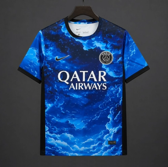 26/27 PSG/Paris Saint-Germain Blue Sky Cloud Special Edition Jersey