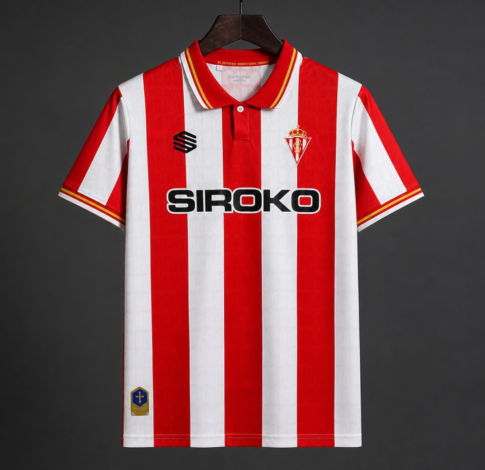 26/27 Sporting Gijon Home Jersey
