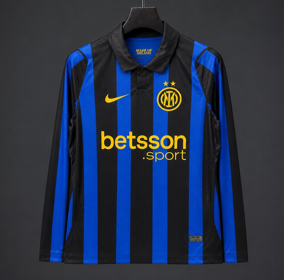 26/27 Inter Milan Home Long Sleeve  Jersey