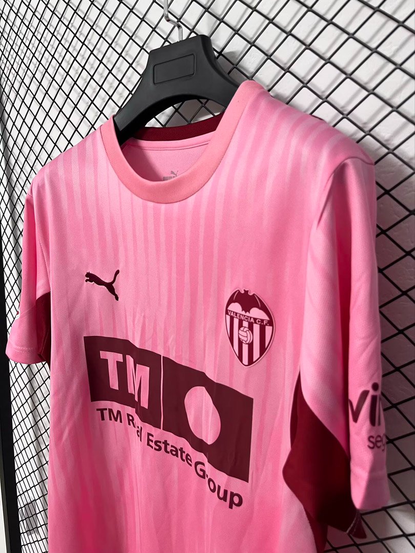 26/27 Valencia Third Pink Jersey