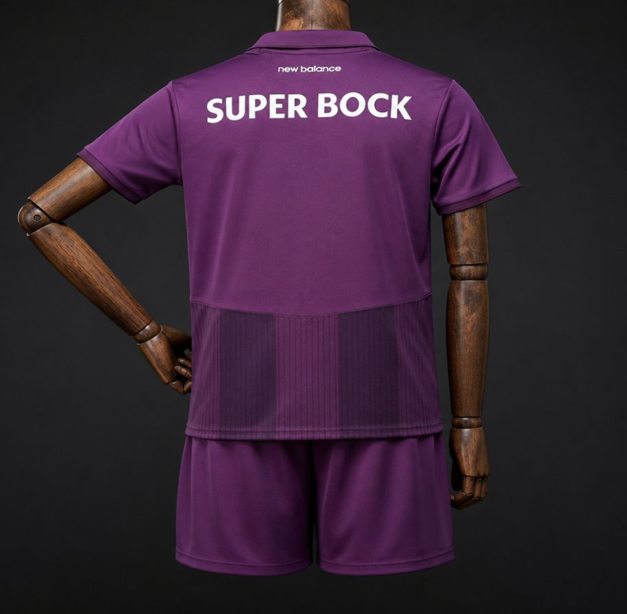 26/27 KIDS Porto Away Purple Jersey