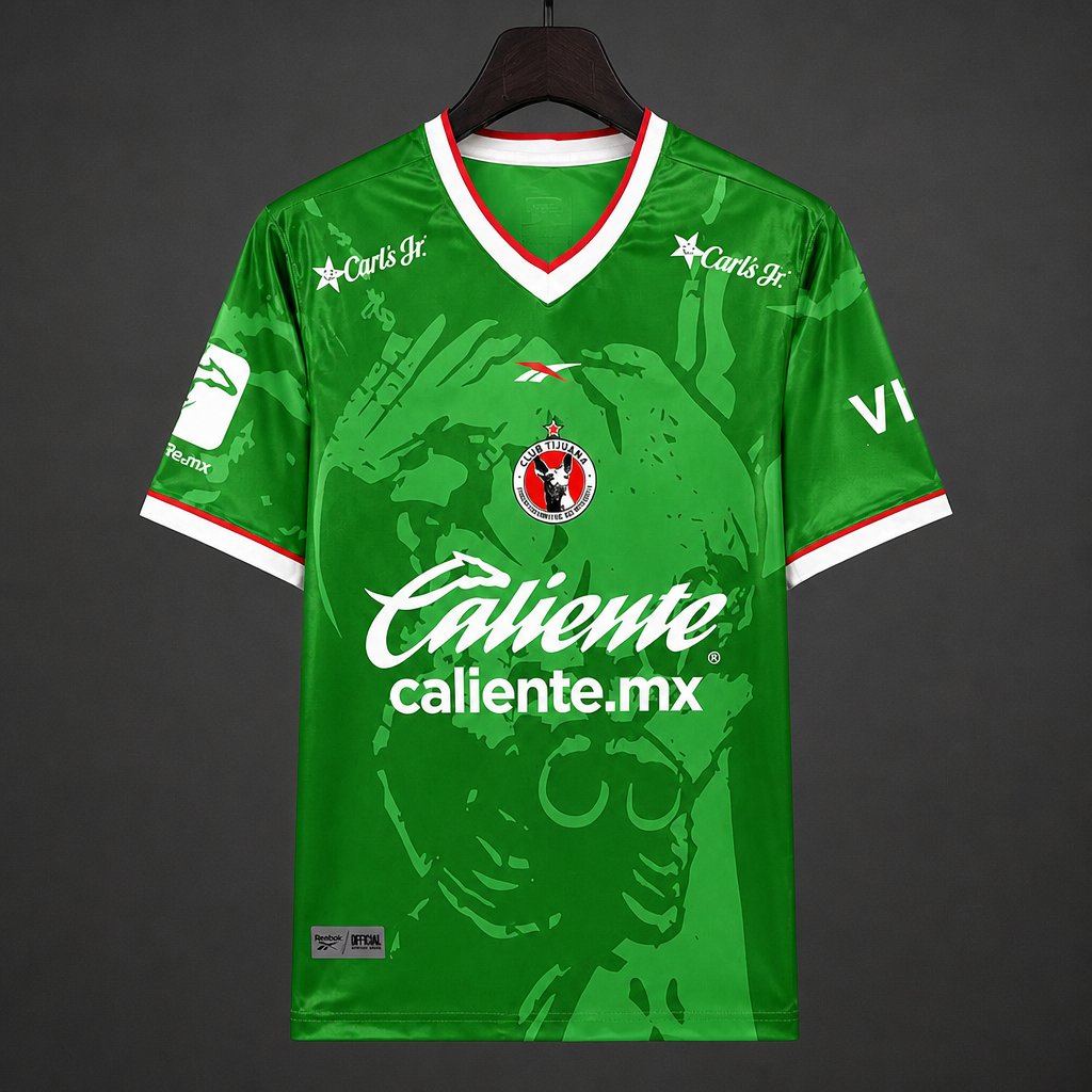 26/27 Tijuana Third Green Jersey