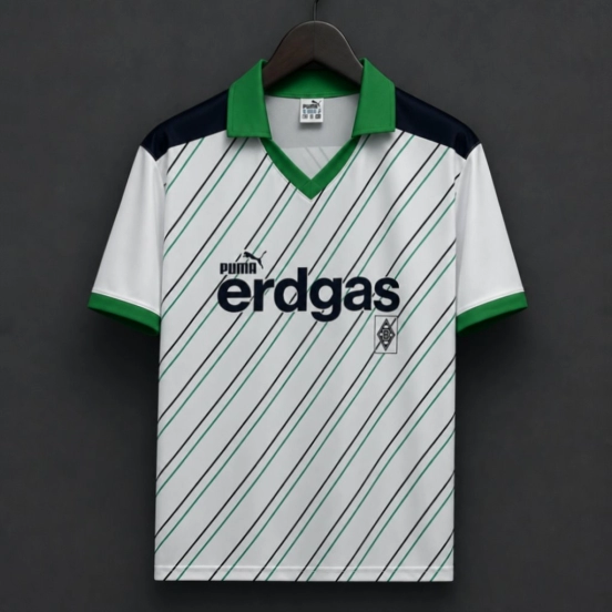Retro 1984/85 Borussia Mönchengladbach Home White Jersey