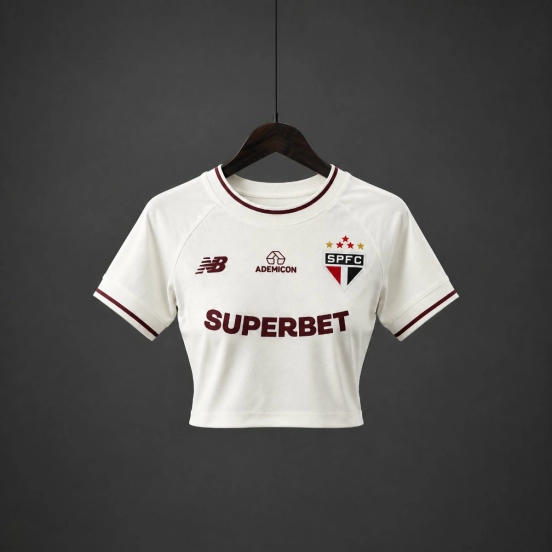 26/27 Sao Paulo Third Women Crop Jersey
