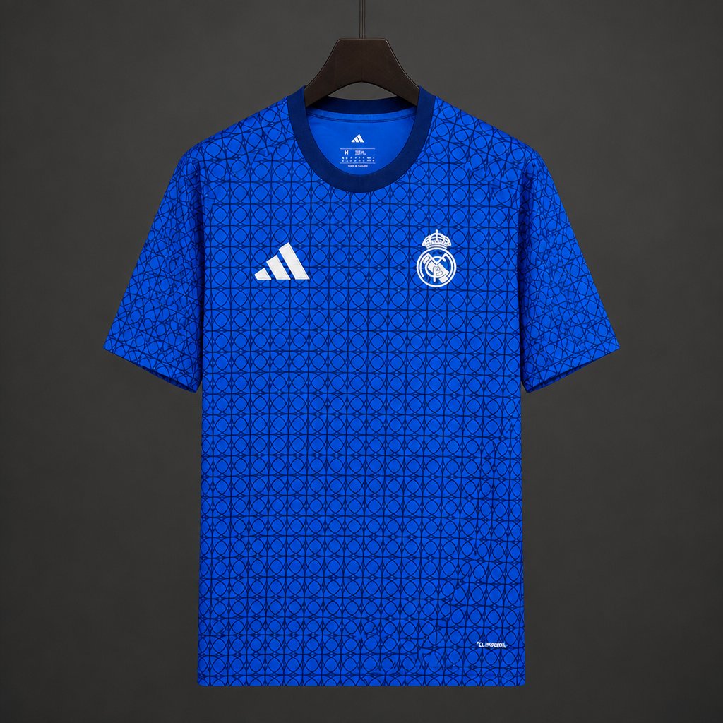 26/27 Real Madrid 125 Years Anniversary Pre-Match Blue Shirt