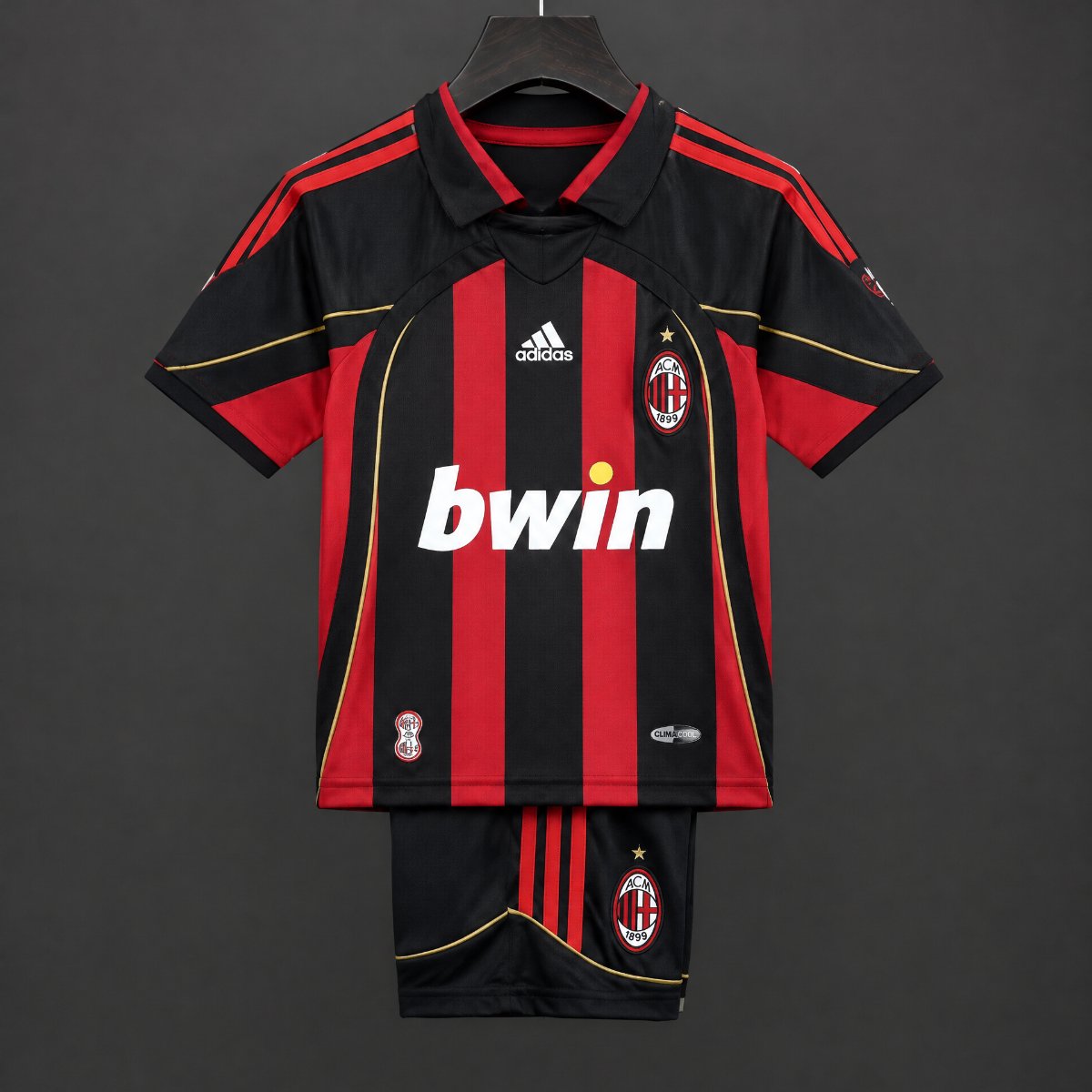 Retro Kids 06/07 AC Milan Home Jersey