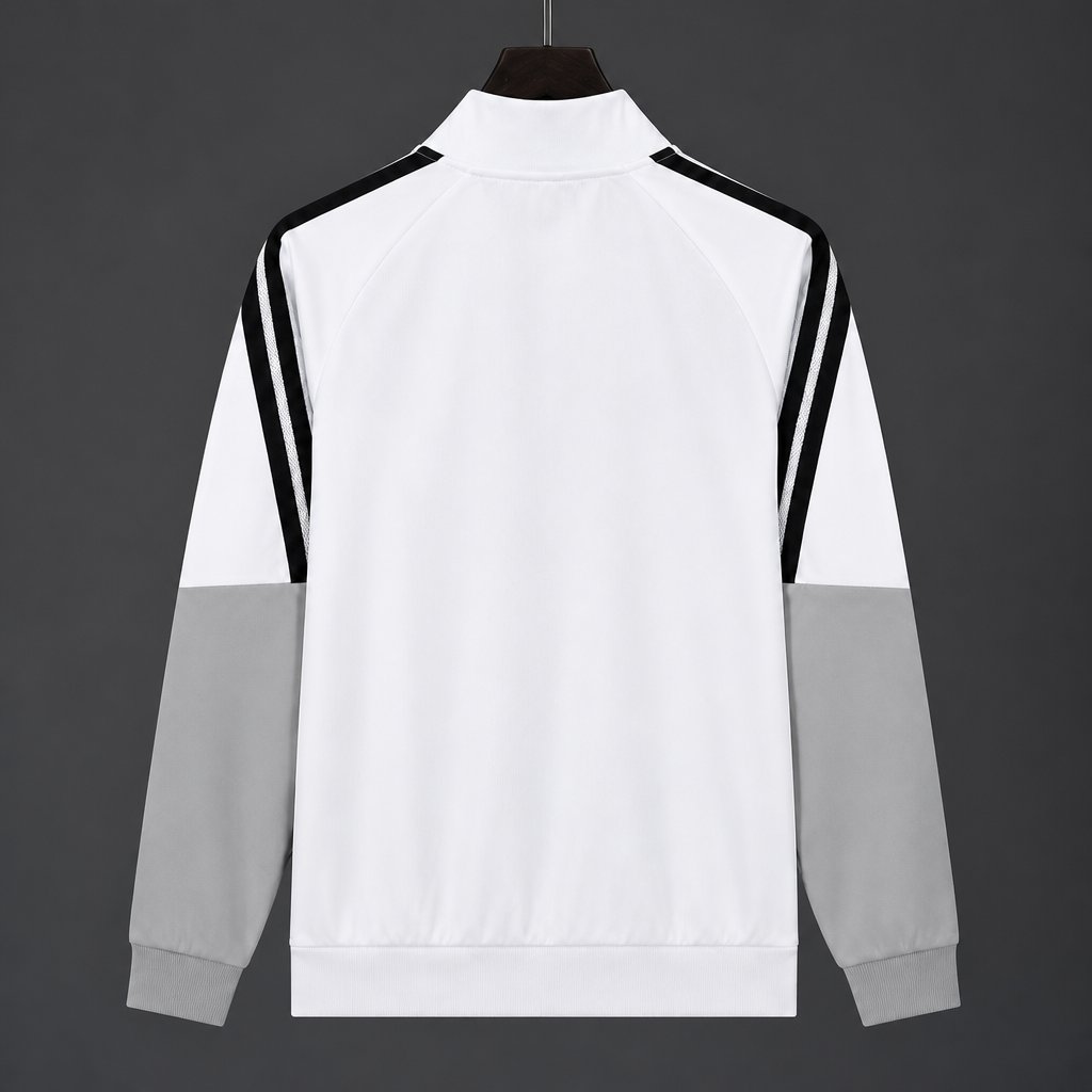 26/27 Sevilla White Full-Zip Jacket